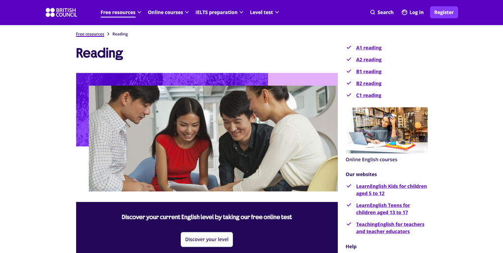 british council website print