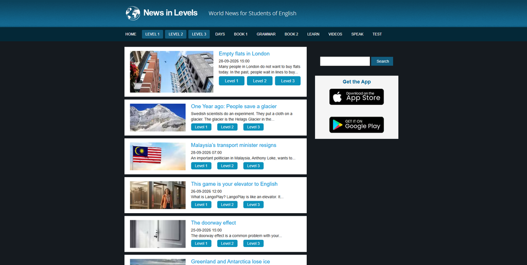 news in levels website print